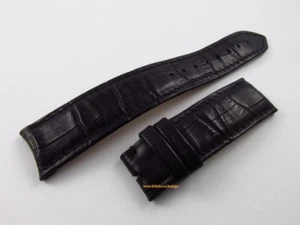 F.P. Journe 20mm Black Alligator Strap for Deployant Buckle OEM - Picture 1 of 4
