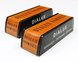 Dialux Vornex Pâte De Brossage Pre-Polish Orange Tripoli Cutting Compound 2 Bars - Picture 1 of 6