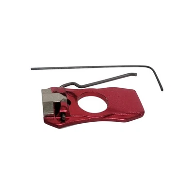 Magnetic Olympic Recurve Bow and Barebow CNC Aluminum Precision Arrow Rest (Red) - Image 1 of 3