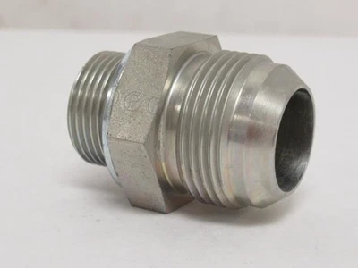 188723 Новый без коробки; Parker 16-12 F5OX гидравлический адаптер 1 JIC до 3/4 Boss - Изображение 1 из 4