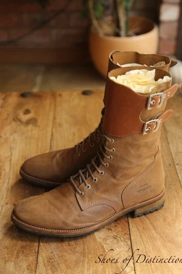 Paul Smith Red Ear Tan Brown Leather Derby Buckle Boots Shoes UK 9 US 10 EU 43 - Image 1 of 4