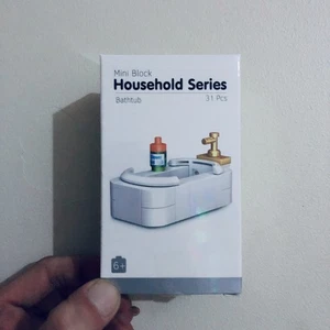 Mini Block House Series Bathtub 31pcs NEW - Picture 1 of 2