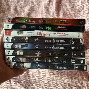Hells Kitchen DVD Lot Seasons 1 3 4 6 7 8 9 10 11 Raw Uncensored Ramsey - Picture 1 of 10