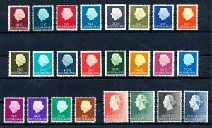 F5 Netherlands complete set of Queen Juliana 1953-1967 Very Fine MNH - Picture 1 of 1