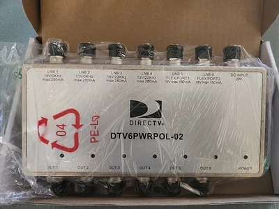 *NIB* DTV6PWRPOL-02 Power Inserter/Polarity Locker  - Image 1 of 3