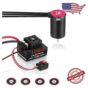 All-Weather Quicrun 10BL120 G2 ESC & 3652SL Motor Combo – Waterproof & Efficient - Picture 1 of 2