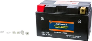 Fire Power CTZ10S Factory Activated Sealed Battery Kawasaki EN650 Vulcan S 2017 - Picture 1 of 1