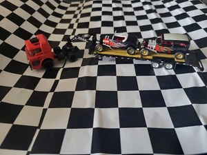 Customized M2 Ford C950 Tk,Gooseneck Trailer& 32 Ford Roadster &32 Ford Tudor - Picture 1 of 14