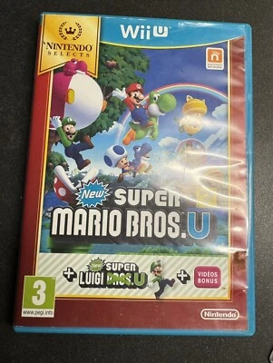 ⚠️ Jaquette Seule ⚠️  Nintendo Wii U NEW SUPER MARIO BROS (+ NEW SUPER LUIGI U) - Photo 1/3