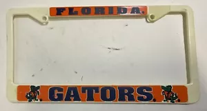 Cubierta de placa de plástico de los Florida Gators Automobilia usadaToolShopCom - Imagen 1 de 9