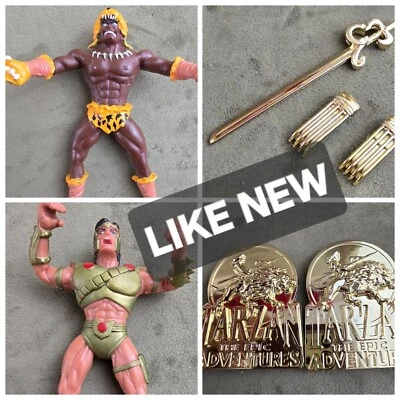 Figura de acción TARZAN & LEOPARD MAN Sword Trendmasters 1995 Epic Adventures Foto 1 de 4