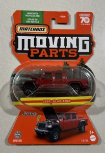 NEW 2023 Matchbox Moving Parts Jeep Gladiator 70 Years  Red - Picture 1 of 2