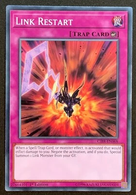 Link Restart | CIBR-EN068 | Common | 1st Edition | Circuit Break | YuGiOh TCG - Image 1 of 3
