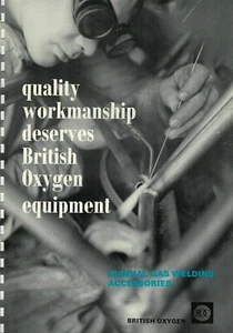 BOC British Oxygen Manual Gas Welding Accessories Brochure / Leaflet 1967 5285F - Picture 1 of 1