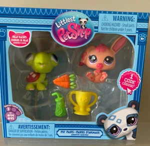 LITTLEST PET SHOP RELAY RACERS G7 HAUSTIERPAARE #94 SCHILDKRÖTE & #95 RABBIT NEU - Bild 1 von 1