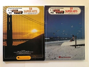 Super Hits Songbook Lot: 58 Super Hits/59 Super Hits (Piano) - Picture 1 of 5