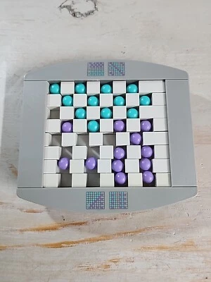 VINTAGE Switchback Game Marble Puzzle Challenges Binary Arts 1994 Complete - Image 1 of 4