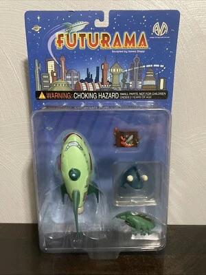 Vintage Futurama Moore Action Collectables Planet Express Ship 2000 Sealed  - Image 1 of 4