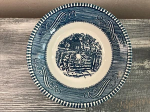 Currier and Ives Royal China - Fruit Dessert Berry Bowl - Set of 9 - Picture 1 of 3