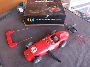 Vintage THIMBLE DROME COX MERCEDES BENZ W-196 TETHER RACER 1:16 W/ BOX - Picture 1 of 16