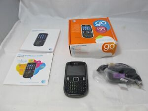 ZTE Altair (Z431) Black AT&T Prepaid GoPhone 3G Camera Phone 32 GB Tested