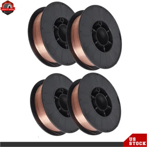 4 Roll ER70S-6 0.035" (0.9mm) Mild Steel MIG Welding Wire 10-lbs Roll - Bild 1 von 7