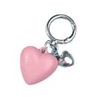 Fashionable Heart Pedant Keyring Portable Heart Keychain for Fashion Individuals