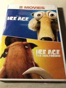 Ice Age (2002) Ice Age: The Meltdown (2006) DVD NEW Animated Adventure 2-Pack - Picture 1 of 3