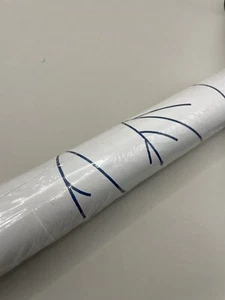 RoomMates RMK11680WP Navy and White Twigs Peel and Stick Wallpaper - Picture 1 of 6