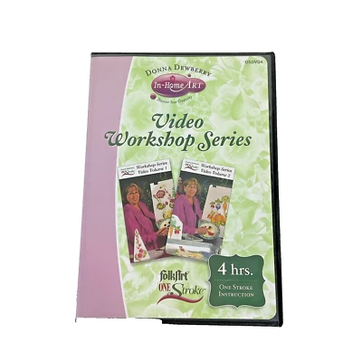 Donna Dewberry - In-Home Art - Video Workshop Series (2004, 2-disc DVD set) Foto 1 de 4