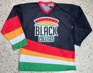 Jimmy Jazz Support Black Colleges #12 Hockey Jersey Size 2XL - Picture 1 of 7