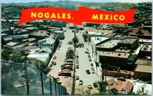 NOGALES, México vista de pájaro - Postal - Imagen 1 de 2