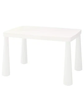 MAMMUT Children's table, indoor/outdoor white, 30 3/8x21 5/8 " - Picture 1 of 4