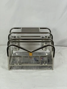 Maxcook Silver Cutting Board Rack, Cookware Storage Rack Holder - Picture 1 of 6