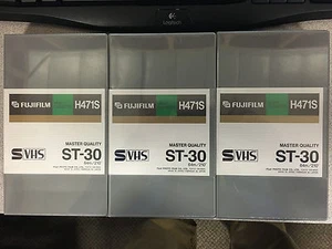 Fuji SVHS ST-30 Pack de 3 - Imagen 1 de 1