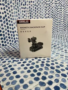 360° Rotary Magnetic Backpack Clip Flat Mount for DJI Action 4 3 GoPro Insta 360 - Picture 1 of 2