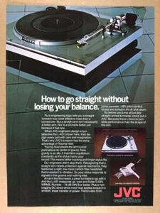 1981 JVC L-A31 Plattenspieler Vintage Print Ad - Bild 1 von 1