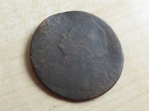 Gustavus Adolphus George II Half-Penny 1771 Britainnia? Colonial Evasion - Picture 1 of 5
