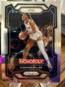 2024 Panini WNBA Monopoly Prizm Diamond Miller - Bild 1 von 2