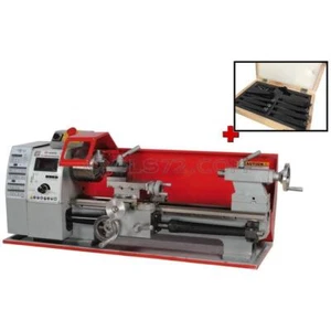 TORNO PARALELO METALES LONGITUDINAL AUTOMATIC HOLZMANN ED400FD + 9 UTILES 9TLG10 - Imagen 1 de 4