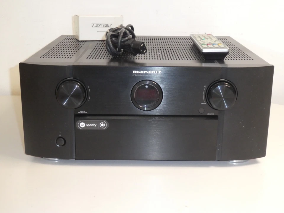 Marantz SR8012 11.2 High-End AV-Receiver Schwarz, Auro 3D, inkl.FB, 2J. Garantie - Bild 1 von 4