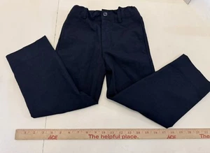 Cat & Jack Pants Kids Size 4T Dark Blue Adjustable Waist - Picture 1 of 9