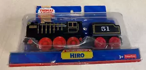 Tren a batería Hiro para el sistema ferroviario de madera Thomas nuevo en paquete - Imagen 1 de 5