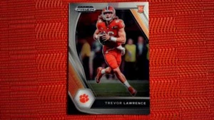 2021 Panini Prizm Draft Picks Trevor Lawrence RC Base Rookie #106 Jaguars - Picture 1 of 2