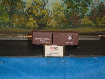 MICRO-TRAINS N SCALE  #20780/3 40' STANDARD BOX CAR SINGLE DOOR  PRR #603499 - Image 1 of 3