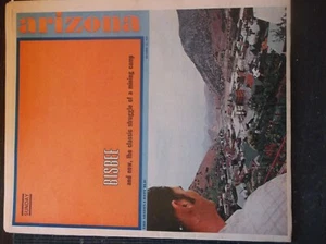 Arizona Republic News Sup (12. Oktober 1969) BISBEE Der klassische Kampf des BERGBAULAGERS - Bild 1 von 11