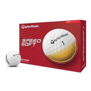 TaylorMade Speed Soft Golf Balls 12bp - White - Picture 1 of 4