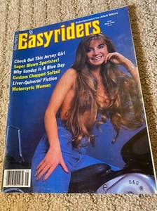 Easyriders Magazine 143 May 1985 Motorcycle Harley Davidson Chopper Men’s - Foto 1 di 10