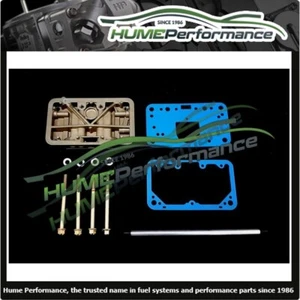 GENUINE HOLLEY 34-6 METERING BLOCK CONVERSION VACUUM SECONDARIES 600 RACE - Picture 1 of 2