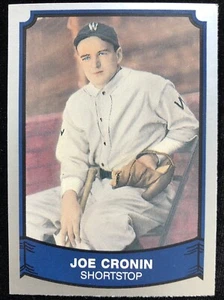PACIFIC LEGENDS #167 JOE CRONIN 1989 VINTAGE PLAYER SENATORS - Picture 1 of 2